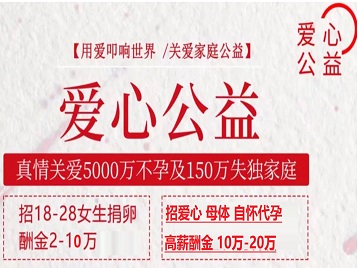 应城捐卵助孕生子 爱心志愿者招募